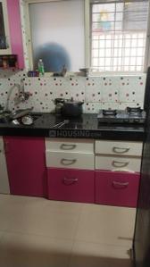 Kitchen Image of 555 Sq.ft 1 BHK Apartment / Flat for sale in Hingne Khurd Pune for Rs. 4500000