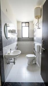 Bathroom Image of 950 Sq.ft 2 BHK Apartment / Flat for sale in Sagar Lifestyle Towers, Salaiya Bhopal for Rs. 5600000