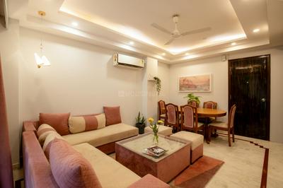 Hall Image of 650 Sq.ft 1 BHK Apartment / Flat for rent in Shalimar Oneworld Vista, Gomti Nagar Lucknow for Rs. 9000