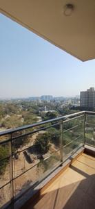 Balcony Image of 1050 Sq.ft 2 BHK Apartment / Flat for rent in Amanora Elevate Tower 47, Hadapsar Pune for Rs. 45000