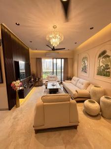 Hall Image of 1650 Sq.ft 3 BHK Apartment / Flat for rent in Thane West Thane for Rs. 110000