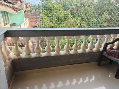 Balcony Image of 600 Sq.ft 1 BHK Apartment / Flat for sale in Chamunda Pamela Palms, Anjuna Goa for Rs. 12500000