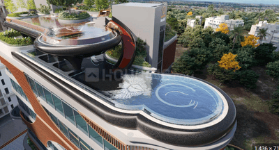 Image of 1560 Sq.ft 4 BHK Apartment / Flat for sale in F Residences Merlin Phase II, Rajarhat, Kolkata for Rs. 19400000