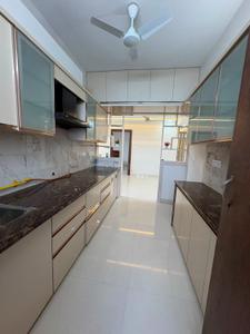 Kitchen Image of 2100 Sq.ft 3 BHK Apartment / Flat for rent in Scheme No 140 Indore for Rs. 60000
