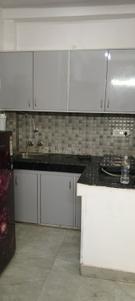 Kitchen Image of 450 Sq.ft 1 BHK Builder Floor for rent in Sector 23 Dwarka New Delhi for Rs. 22000