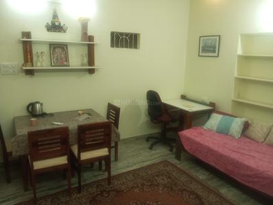 Hall Image of 600 Sq.ft 1 BHK Builder Floor for rent in Koramangala Bengaluru for Rs. 26500