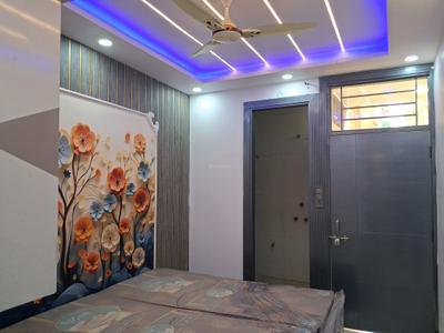 Bedroom Image of 850 Sq.ft 3 BHK Builder Floor for sale in Hastsal New Delhi for Rs. 4100000
