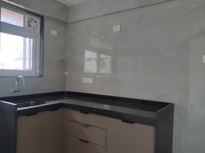 Kitchen Image of 400 Sq.ft 1 BHK Apartment / Flat for rent in Vrindavan Elite, Vikhroli East Mumbai for Rs. 38000