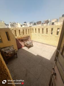 Balcony Image of 900 Sq.ft 2 BHK Builder Floor for rent in Sheikh Sarai New Delhi for Rs. 45000