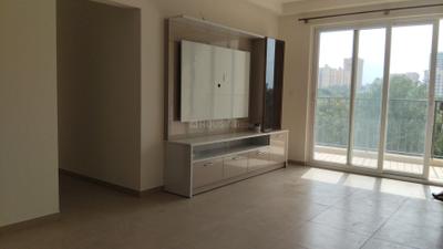 Living Room Image of 1600 Sq.ft 3 BHK Apartment / Flat for rent in Bhartiya Nikoo Homes 4, Tirumanahalli Bengaluru for Rs. 60000