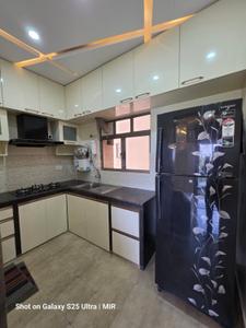 Kitchen Image of 1210 Sq.ft 3 BHK Apartment / Flat for rent in Siddha Galaxia, Rajarhat Kolkata for Rs. 45000