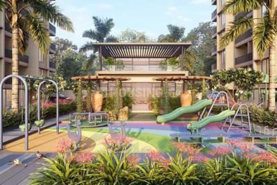 Image of 1030 Sq.ft 2 BHK Apartment / Flat for sale in Legacy Imperial Phase II, Kiwale, Pune for Rs. 5300000