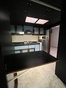 Kitchen Image of 700 Sq.ft 1 BHK Apartment / Flat for rent in God Gifts Building, Lower Parel Mumbai for Rs. 65000
