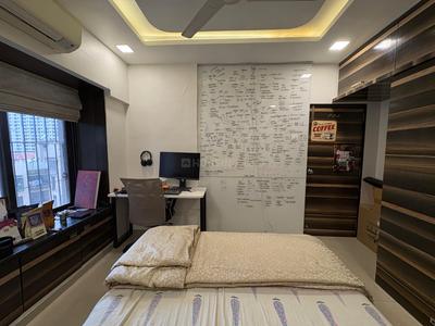 Bedroom Image of 1000 Sq.ft 2 BHK Apartment / Flat for rent in Benzer Tower, Borivali East Mumbai for Rs. 62000