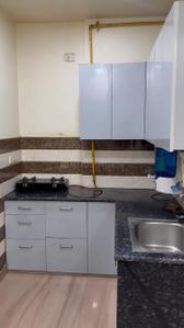 Kitchen Image of 540 Sq.ft 1 BHK Builder Floor for rent in Rajouri Garden New Delhi for Rs. 25000