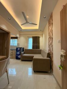 Hall Image of 450 Sq.ft 1 BHK Apartment / Flat for rent in Vijay Nagar Indore for Rs. 20000