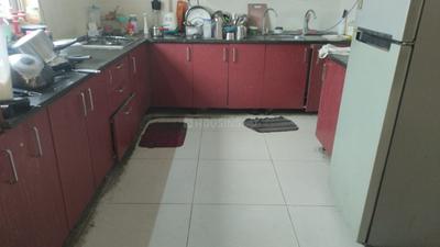 Kitchen Image of 1930 Sq.ft 3 BHK Apartment / Flat for rent in Manjeera Trinity Homes, Kukatpally Hyderabad for Rs. 60000