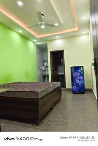 Bedroom Image of 350 Sq.ft 1 RK Builder Floor for rent in Patel Nagar New Delhi for Rs. 15500