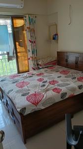 Bedroom Image of 656 Sq.ft 2 BHK Apartment / Flat for rent in Unique Greens Building A C And D, Thane West Thane for Rs. 40000