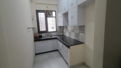 Kitchen Image of 1100 Sq.ft 2 BHK Builder Floor for rent in Sector 46 Gurgaon for Rs. 25000