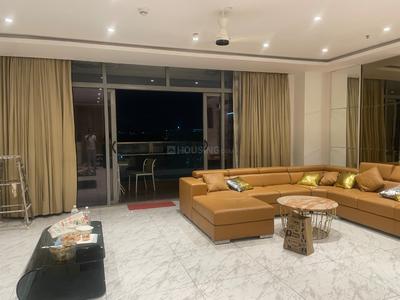 Living Room Image of 3595 Sq.ft 4 BHK Apartment / Flat for rent in Mantri Pinnacle, Hulimavu Bengaluru for Rs. 180000