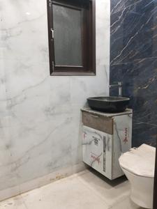 Common Bathroom Image of 1050 Sq.ft 3 BHK Builder Floor for sale in Hari Nagar New Delhi for Rs. 14000000