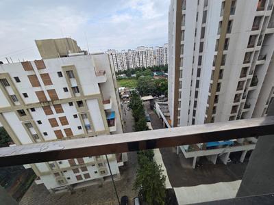 Balcony Image of 950 Sq.ft 2 BHK Apartment / Flat for rent in VJ Yashone Wakad Central, Wakad Pune for Rs. 38000