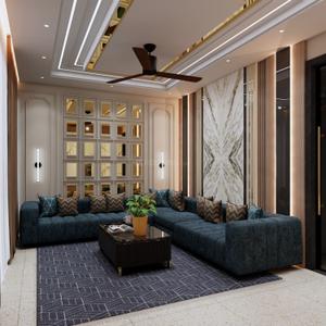 Hall Image of 1805 Sq.ft 3 BHK Apartment / Flat for sale in SMR Vinay Iconia Phase II Block 4 Is Named As Shivalik, Kondapur Hyderabad for Rs. 17689000