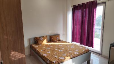 Bedroom Image of 600 Sq.ft 1 RK Apartment / Flat for rent in Ghat Ki Guni Jaipur for Rs. 15001