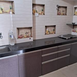 Kitchen Image of 301 Sq.ft 1 BHK Apartment / Flat for sale in Ghatkopar East Mumbai for Rs. 5800000