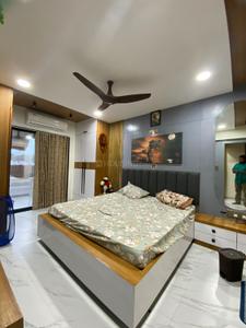 Bedroom Image of 1600 Sq.ft 2 BHK Apartment / Flat for rent in Shreeji Apartment, Satellite Ahmedabad for Rs. 35000