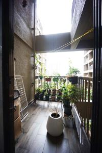 Balcony Image of 1026 Sq.ft 3 BHK Apartment / Flat for sale in Kiwale Pune for Rs. 9100000