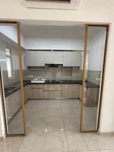 Kitchen Image of 1680 Sq.ft 3 BHK Builder Floor for rent in Smartworld Orchard, Sector 61 Gurgaon for Rs. 57000