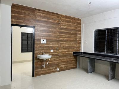 Kitchen Image of 1400 Sq.ft 3 BHK Apartment / Flat for rent in Shriji Panchvati Complex, Kaikhali Kolkata for Rs. 24000