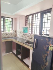Kitchen Image of 1100 Sq.ft 2 BHK Builder Floor for rent in Kanjirampara Thiruvananthapuram for Rs. 10000