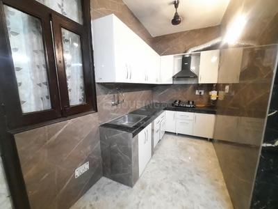 Kitchen Image of 1000 Sq.ft 2 BHK Builder Floor for sale in RWA Malviya Block B1, Malviya Nagar New Delhi for Rs. 18300000