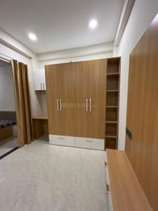 Bedroom Image of 900 Sq.ft 1 BHK Apartment / Flat for rent in Sakar Elite Apex, Mahalakshmi Nagar Indore for Rs. 18000