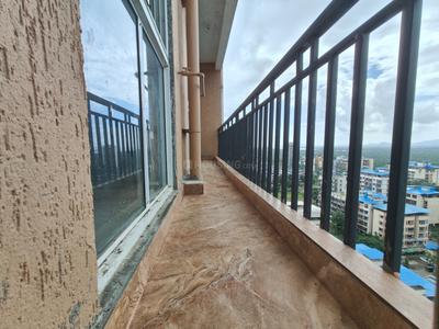 Balcony Image of 1100 Sq.ft 2 BHK Apartment / Flat for sale in Alliance Galaxy, Airoli Navi Mumbai for Rs. 15500000
