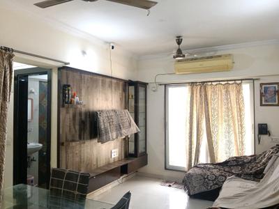 Living Room Image of 500 Sq.ft 1 BHK Apartment / Flat for rent in Cosmos Orchid, Kasarvadavali Thane for Rs. 27000