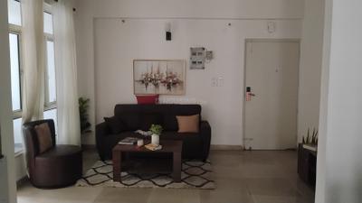 Living Room Image of 1319 Sq.ft 3 BHK Apartment / Flat for rent in Supertech Livingston, Crossings Republik Ghaziabad for Rs. 20000