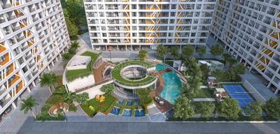 Image of 800 Sq.ft 2 BHK Apartment / Flat for sale in K Shire, Punawale, Pune for Rs. 9500000