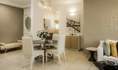 Hall Image of 1631 Sq.ft 3 BHK Apartment / Flat for sale in The Prestige City Hyderabad Apartments, Umdanagar Hyderabad for Rs. 18500000