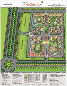 Image of 1060 Sq.ft 2 BHK Apartment / Flat for sale in Eros Sampoornam, Noida Extension, Greater Noida for Rs. 8400000