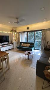 Hall Image of 1200 Sq.ft 3 BHK Apartment / Flat for sale in Bandra West Mumbai for Rs. 62500000