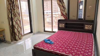Bedroom Image of 1120 Sq.ft 2 BHK Apartment / Flat for sale in Namra Heights, Kharghar Navi Mumbai for Rs. 12800000