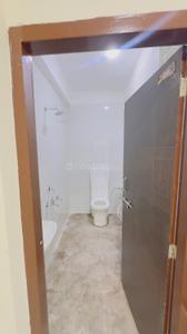Bathroom Image of 690 Sq.ft 1 RK Builder Floor for rent in Indra Puri Colony Indore for Rs. 7500