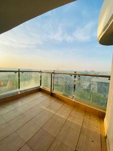 Balcony Image of 1500 Sq.ft 3 BHK Apartment / Flat for rent in Pinnacle D Dreams, Nipania Indore for Rs. 30000