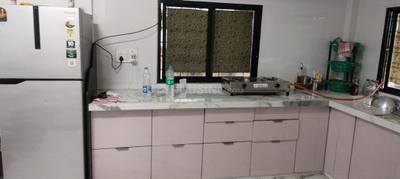 Kitchen Image of 700 Sq.ft 1 BHK Independent House for rent in Besa Nagpur for Rs. 20000