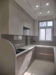 Kitchen Image of 950 Sq.ft 3 BHK Builder Floor for rent in Shalimar Bagh New Delhi for Rs. 40000