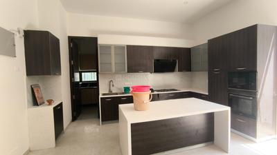 Kitchen Image of 7500 Sq.ft 4 BHK Villa for rent in Sushee Eden Garden, Kokapet Hyderabad for Rs. 325000